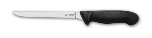 Fischfiliermesser, flexible Klinge 18 cm, schwarz Giesser - Made in Germany