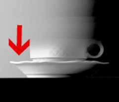Kaffee-/Becher-Untertasse 14,5 cm - Form LA REINE - uni weiß - ohne Obertasse