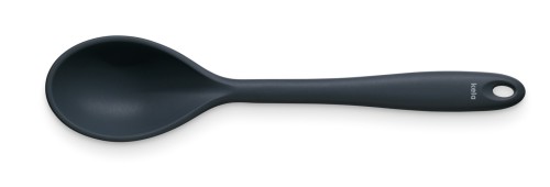 Kela Servierlöffel Tom aus Silikon, schwarz, ca. 280mm x 60mm (L x B)