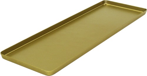 SCHNEIDER Ausstell-/Thekenbleche "gold" 200 x 600 x 20 mm