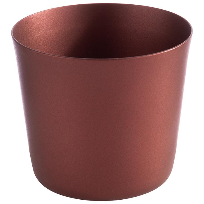 APS Schale -LEVANTE- Ø 8,5 cm, H: 8,5 cm Edelstahl, Farbe: copper red