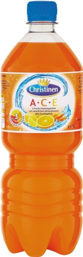 Christinen ACE Frucht- Vitamingetränk 1L Flasche Mehrwegartikel (inkl. Pfand)