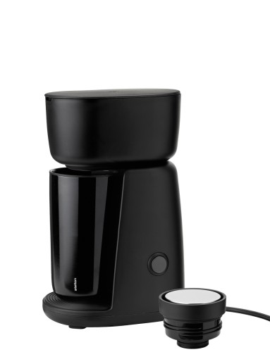 FOODIE single cup Kaffeemaschine 0.4 l. schwarz, Maße: 330 x 220 x 73 mm