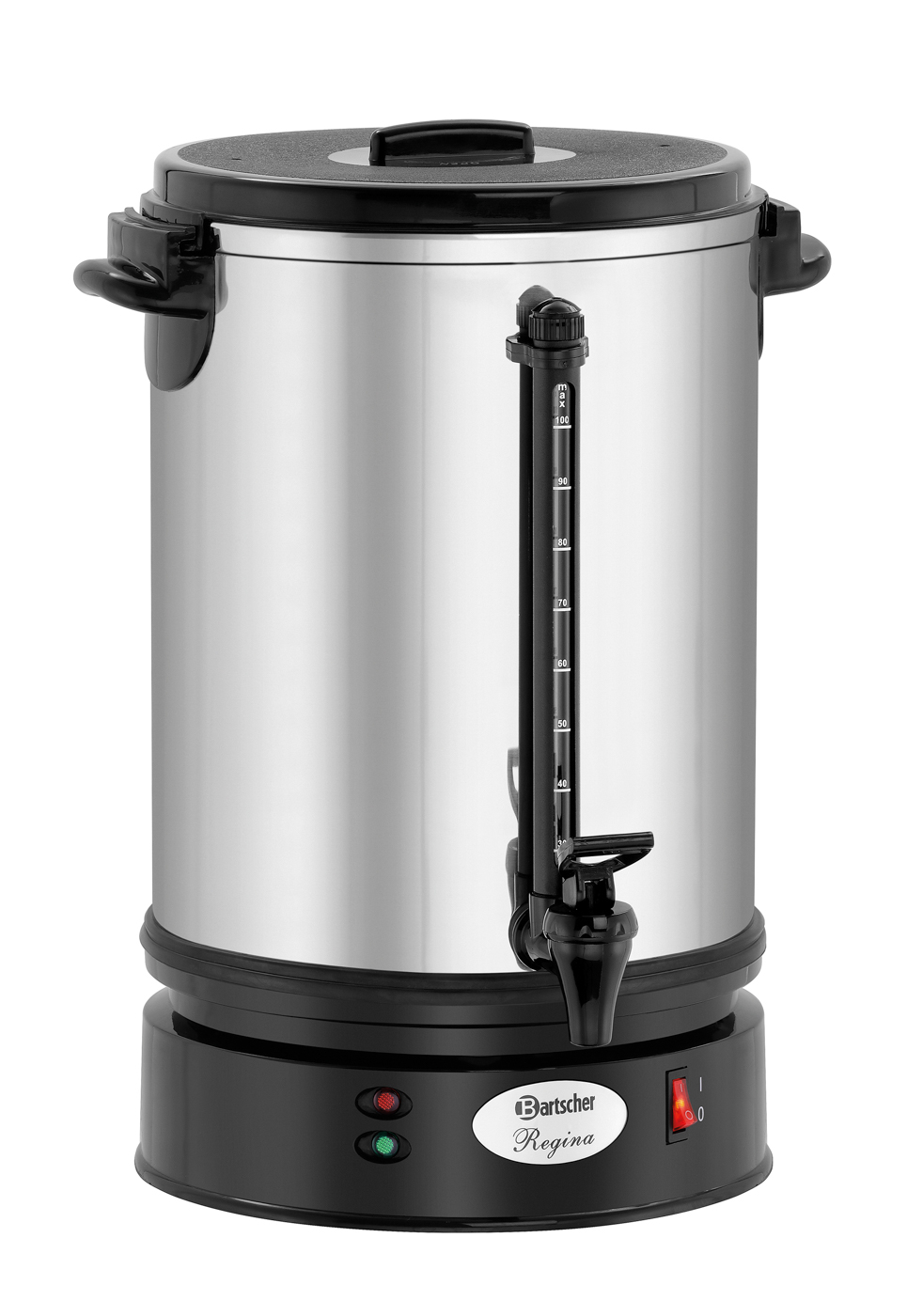Bartscher Kaffeemaschine Regina Plus 90 | Inhalt: 15 Liter | Maße: 27 x 27 x 475 cm. Gewicht: 4,2 kg