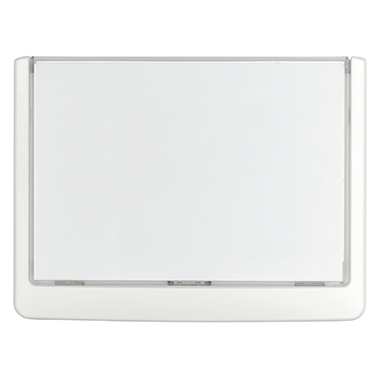 DURABLE Türschild CLICK SIGN 149 x 105,5 mm (B x H) Beschriftungsschild auswechselbar Kunststoff transparent weiß