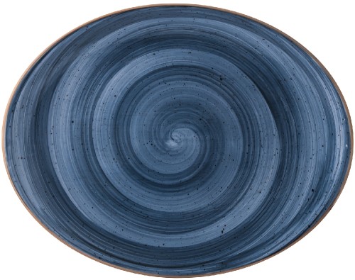 Aura Dusk Moove Platte oval 31 x 24cm * - Bonna Premium Porcelain