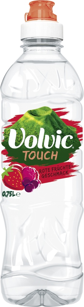 Volvic Touch Rote Früchte 0,75L Flasche Mehrwegartikel (inkl. Pfand)