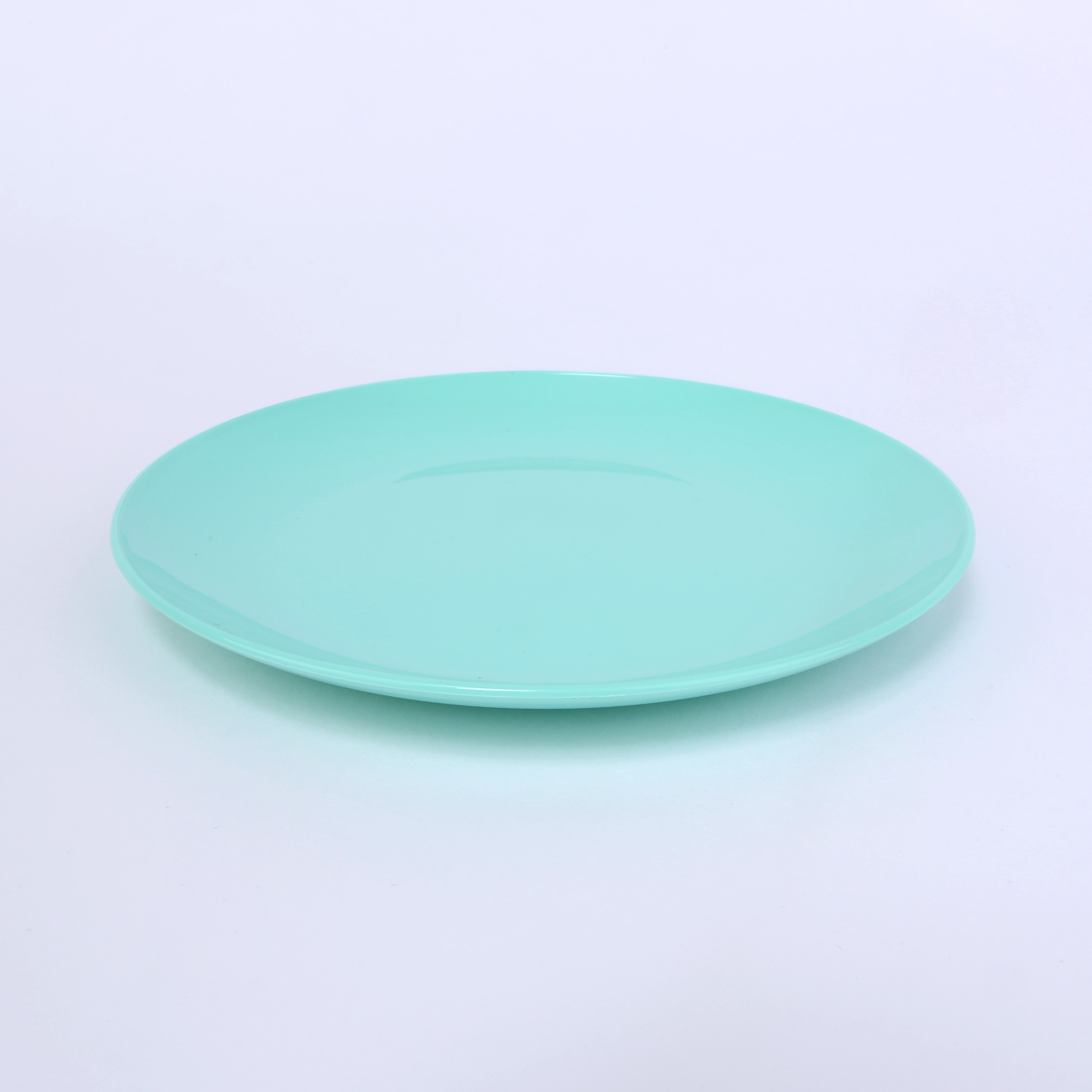vaLon Zephyr Dessertteller 19 cm aus schadstofffreiem Kunststoff in der Farbe pastellgrün.