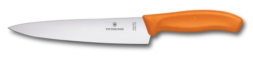 Victorinox SwissClassic, Tranchiermesser, normal, 19 cm, orange, Blister