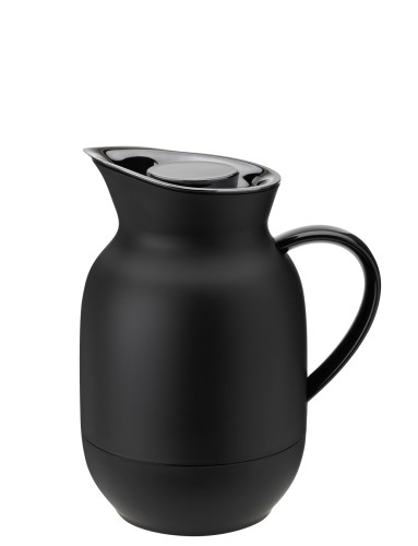 Amphora Isolierkanne, Kaffee 1 l. soft schwarz, Maße: 140 x 200 x 240 mm