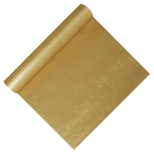 Tischläufer, stoffähnlich, Vlies "soft selection" 4,8 m x 40 cm gold von PAPSTAR