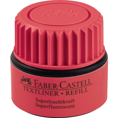 Faber-Castell Nachfülltusche AUTOMATIC REFILL 1549 Textliner REFILL rot 25ml