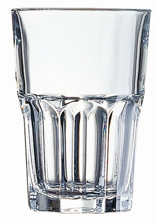Saftglas GRANITY, Inhalt: 0,35 Liter, Höhe: 122 mm, Durchmesser: 84 mm, stapelbar, für Heißgetränke geeignet.