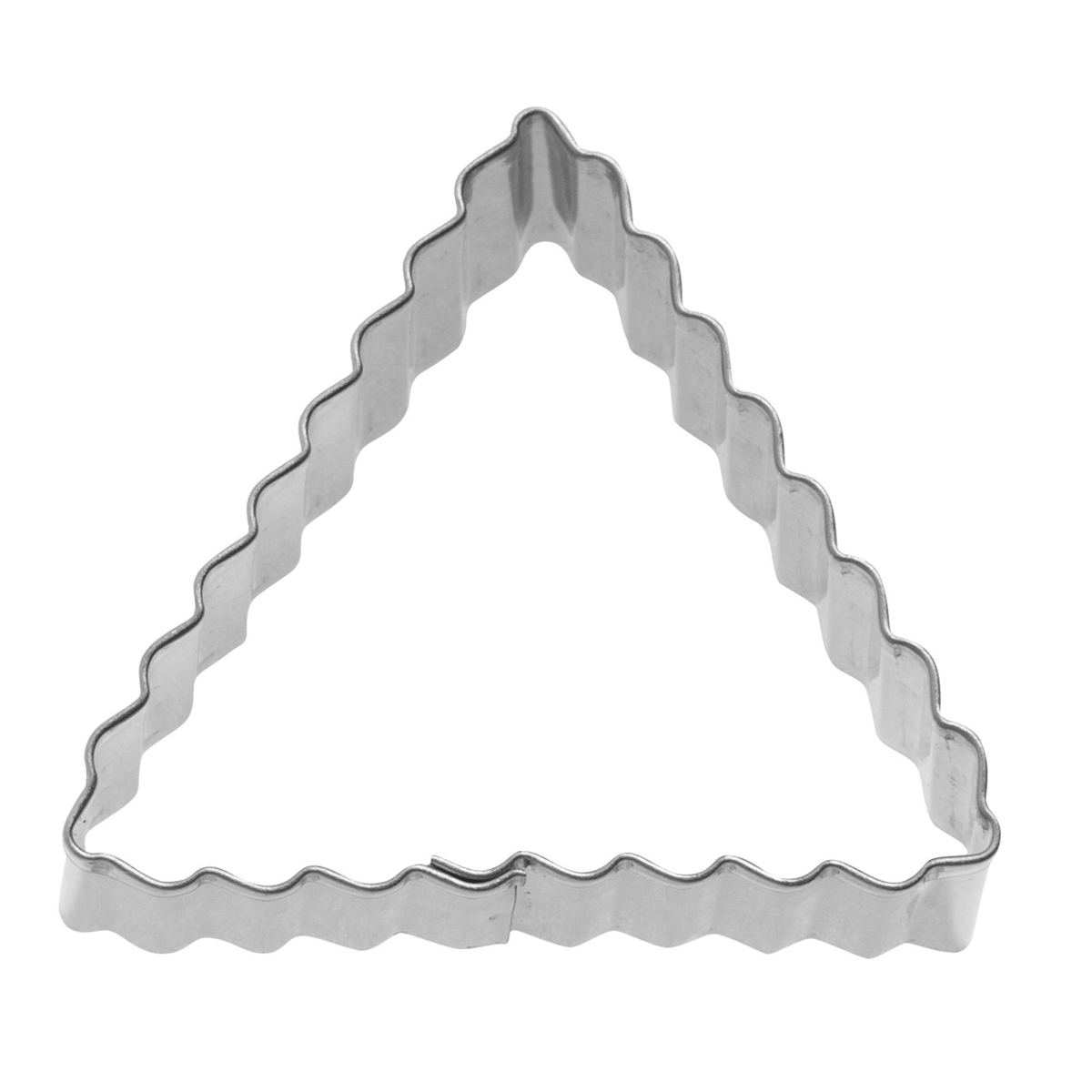 3 Terrassen-Ausstechformen »Dreieck gewellt«, 4 cm, 5 cm, 6 cm