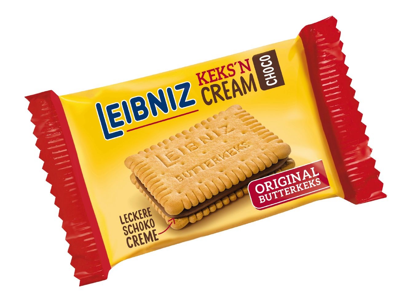 BAHLSEN LEIBNIZ Keks'n Cream 1er Karton Inhalt: 100 Einzelriegel à 19g Hygienisch einzeln verpackt