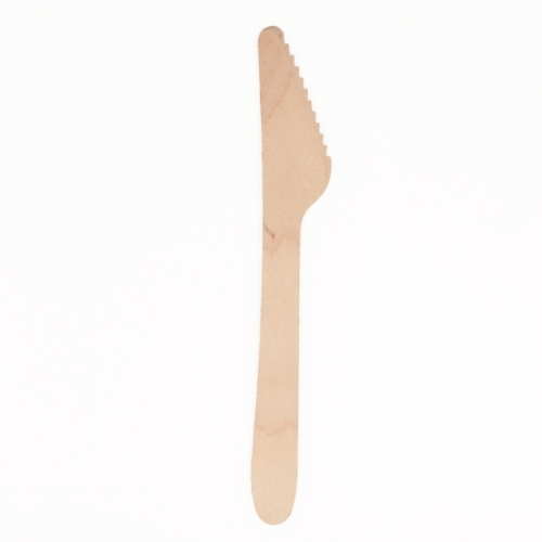 25 Messer, Holz "pure" 16,5 cm von PAPSTAR