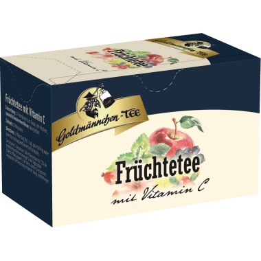 Goldmännchen Tee Früchtetee mit Vitamin C 20 Btl./Pack., 20 Btl./Pack.