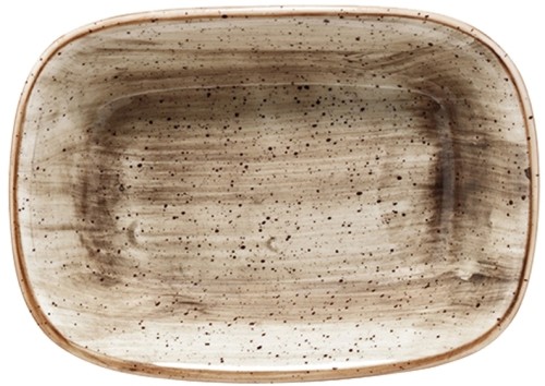 Aura Terrain Gourmet Rechteckplatte tief 17 x 11,5cm * - Bonna Premium Porcelain