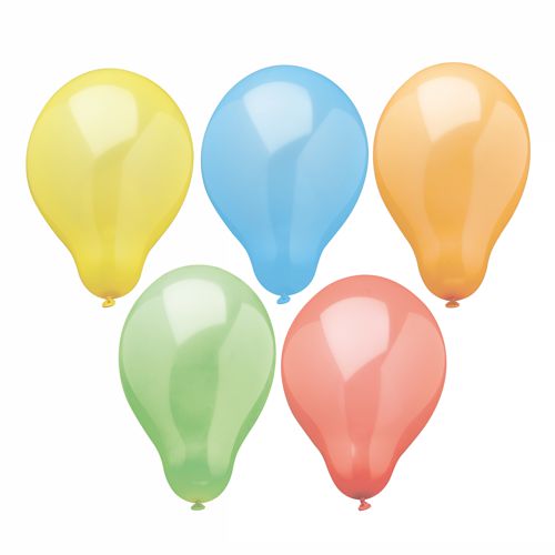 10 Luftballons Ø 19 cm farbig sortiert "Rainbow" von PAPSTAR