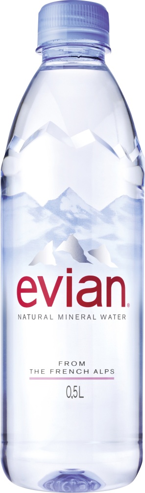 Evian Mineralwasser Premium PET 0,5L Mehrwegartikel (inkl. Pfand)