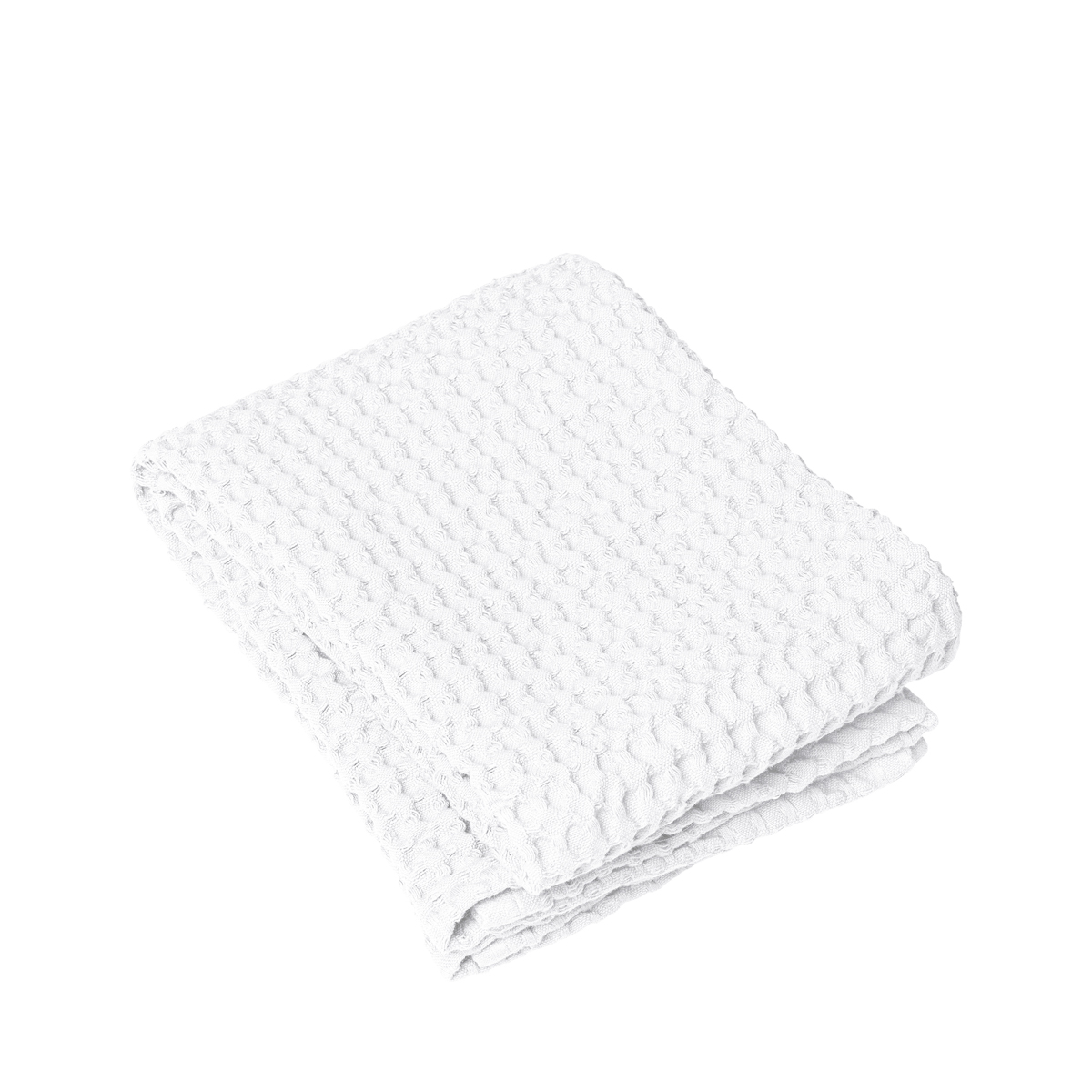 Handtuch -CARO- White 50 x 100 cm. Material: Baumwolle. Von Blomus.
