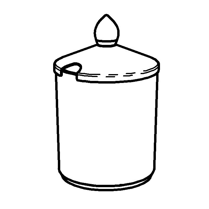 FRILICH SPARE Nachschubbehälter für Konfitürenbar, Mod. Gold Kunststoffbehälter 0,6 Liter, gefrostete Optik inkl. Edelstahleckel und