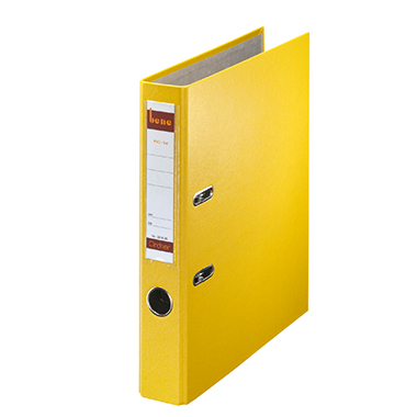 Bene Ordner 52mm DIN A4 Papier, Polypropylen kaschiert Material der Kaschierung außen: Polypropylen gelb