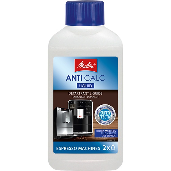 Melitta ANTI CALC Flüssigentkalker 250ml für Kaffeevollautomaten