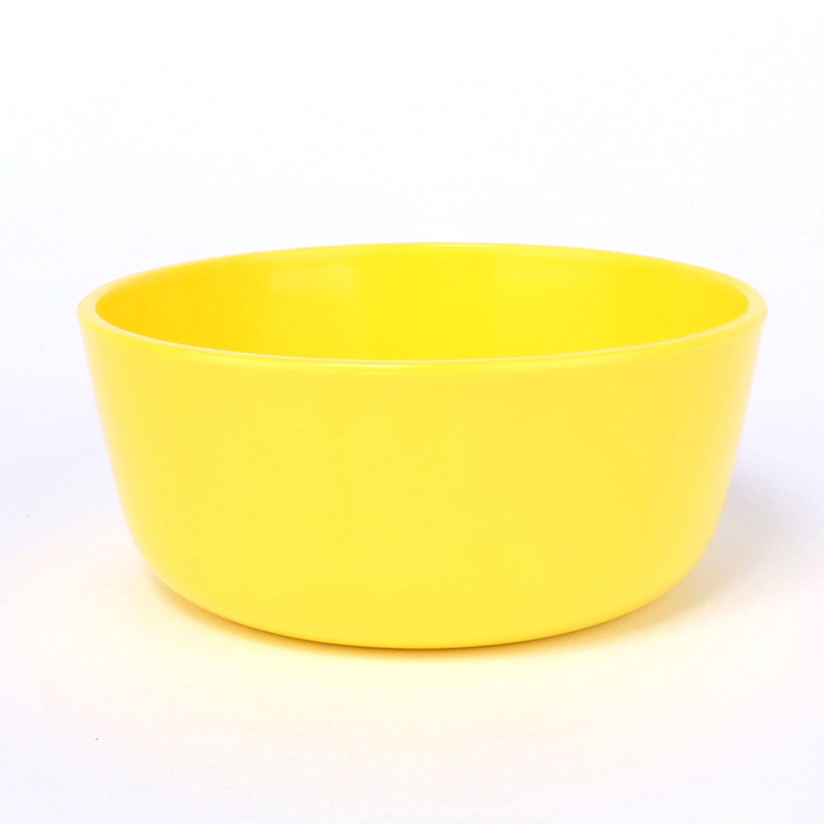 vaLon Zephyr hohe Dessertschale 11 cm aus schadstofffreiem Kunststoff in der Farbe sonnengelb.