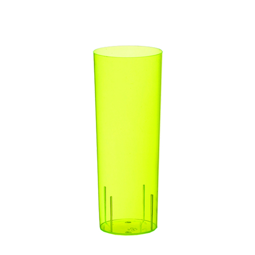 10 Gläser für Longdrinks, PS 0,3 l Ø 5,85 cm · 15,2 cm gelb von Starpak