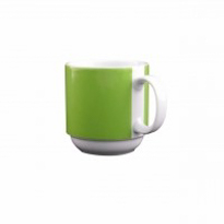 Kaffeebecher- Inhalt 0,30 ltr., Form Funktion - grün, ohne Untertasse