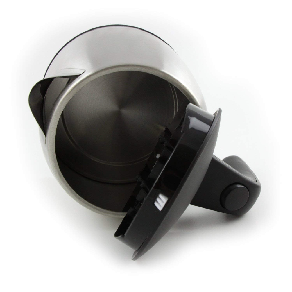 Melitta Wasserkocher Prime Aqua, Farbe: schwarz/ Edelstahl, Inhalt: 1,0l Leistung: 2200 Watt