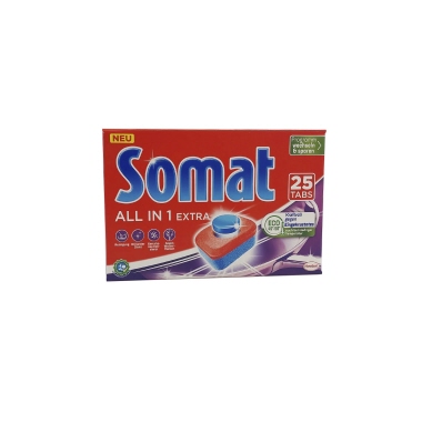Somat Spülmaschinentabs 10 All in 1 10001338 Extra 25 St./Pack.