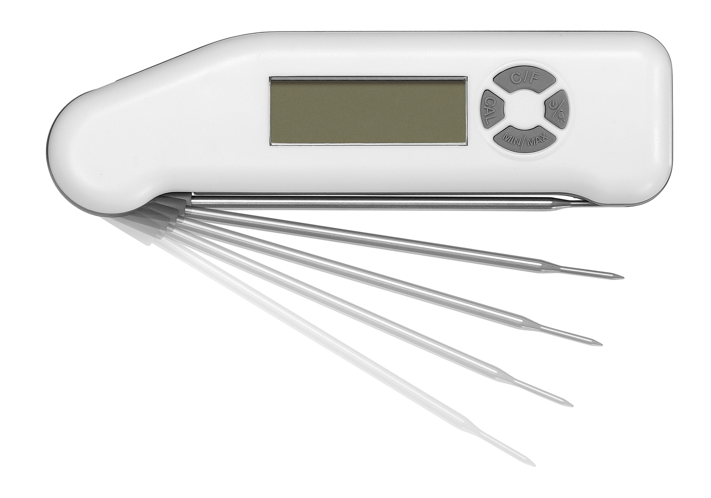 Bartscher Thermometer D3000 KTP-KL | Durchmesser Temperaturfühler: 3,5 mm | Maße: 15,5 x 4,5 x 23 cm. Gewicht: 0,09 kg